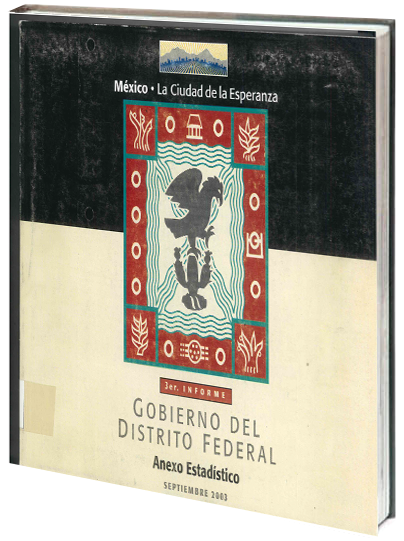 Portada de 3er Informe de gobierno del Distrito Federal