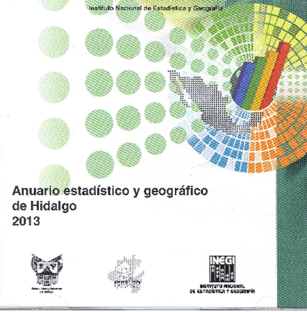 Portada de Anuario estadístico y geográfico de Hidalgo 2013 