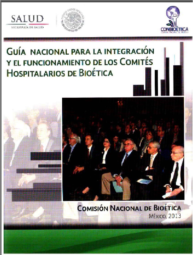 Portada de Guía nacional para la integración y el funcionamiento de los comités hospitalarios de bioética 