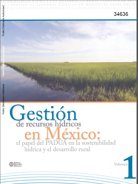 Portada de Gestión de recursos hídricos en México: El papel del PADUA en la sostenibilidad hídrica y el desarrollo rural