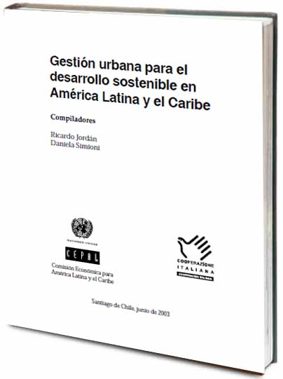 Portada de Gestión urbana para el desarrollo sostenible en América Latina y el Caribe