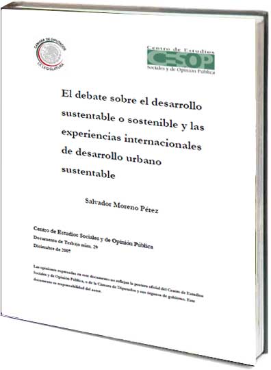 Portada de El debate sobre el desarrollo sustentable o sostenible