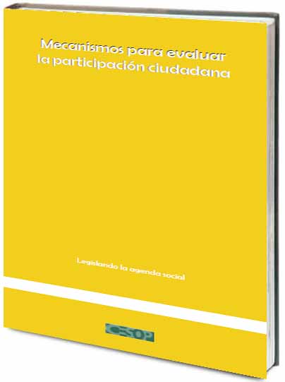 Portada de Mecanismos para evaluar la participación ciudadana 