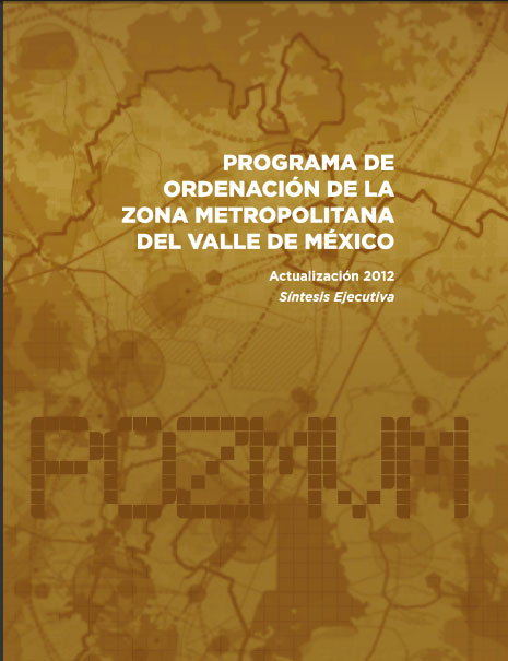 Portada de Programa de ordenación de la zona metropolitana del Valle de México 