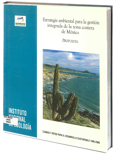 Portada de Estrategia ambiental para la gestión integrada de la zona costera de México