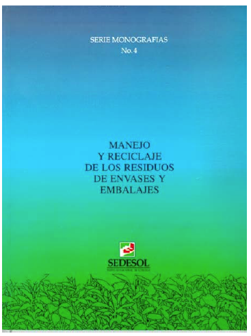 Portada de Manejo y reciclaje de los residuos de envases y embalajes