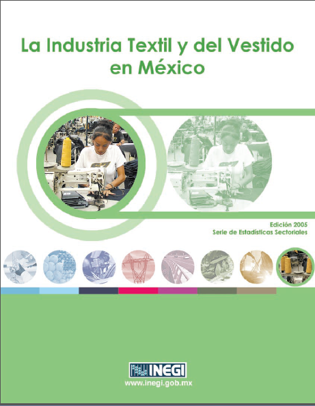 Portada de La industria textil y del vestido en México 