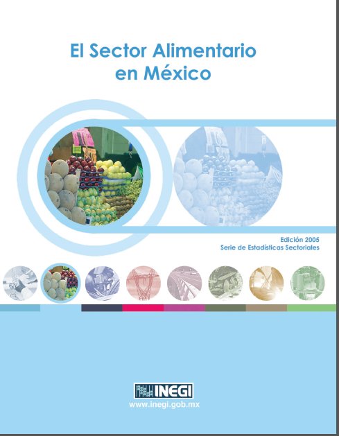 Portada de El sector alimentario en México 