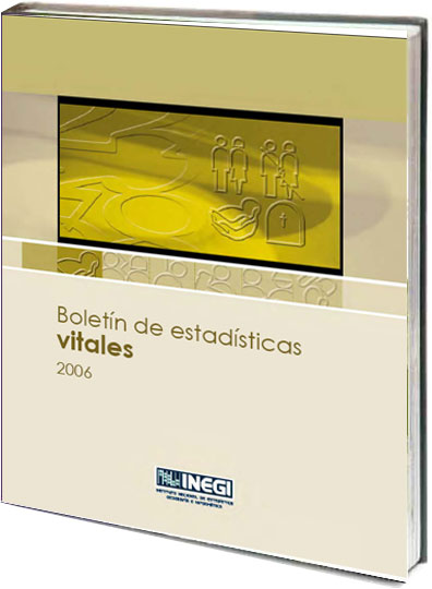 Portada de Boletín de estadísticas vitales 2006