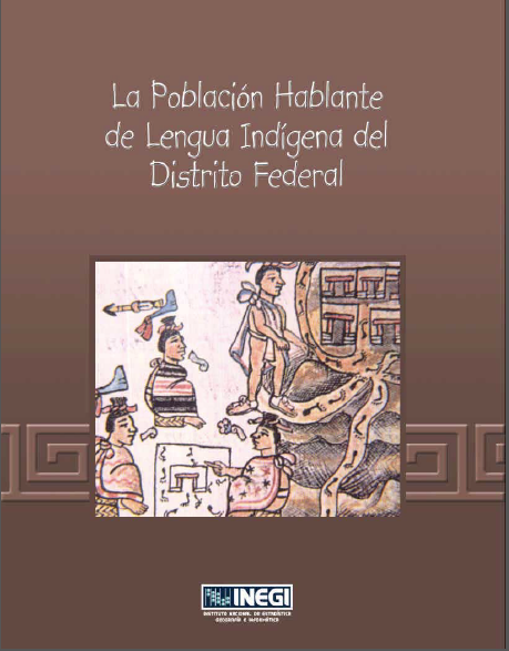 Portada de La población hablante de lengua indígena del Distrito Federal