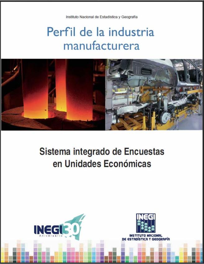 Portada de Perfil de la industria manufacturera