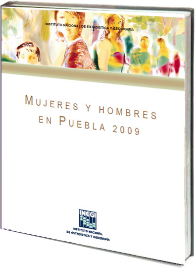 Portada de Mujeres y hombres en Puebla 2009