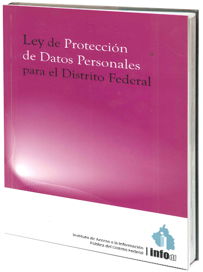 Portada de Ley de protección de datos personales para el Distrito Federal