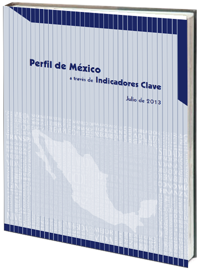 Portada de Perfil de México a través de indicadores clave 2013 