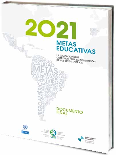 Portada de 2021 Metas educativas