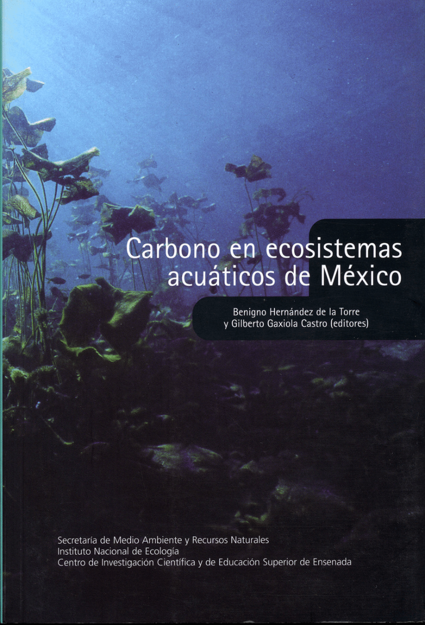 Portada de Carbono en ecosistemas acuáticos de México 