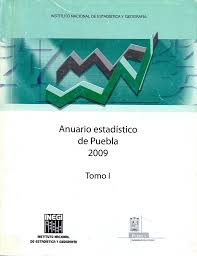 Portada de Anuario estadístico de Puebla 2009 Tomo l