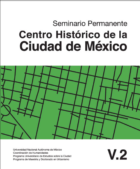 Portada de Seminario permanente Centro Histórico de la Ciudad de México V. 2 