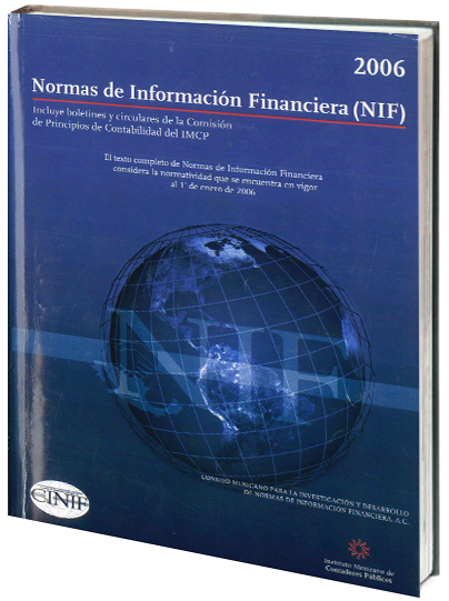 Portada de Normas de información financiera