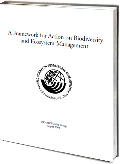 Portada de A framework for action on biodiversity and ecosystem management