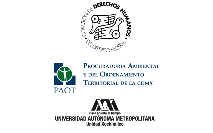 Portada de Convenio específico de colaboración entre la Comisión de Derechos Humanos del Distrito Federal, la Universidad Autónoma Metropolitana, Unidad Xochimilco y la PAOT