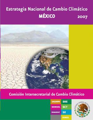 Portada de Estrategia nacional de cambio climático